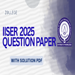 IISER 2025 Question Paper with Solutions PDF